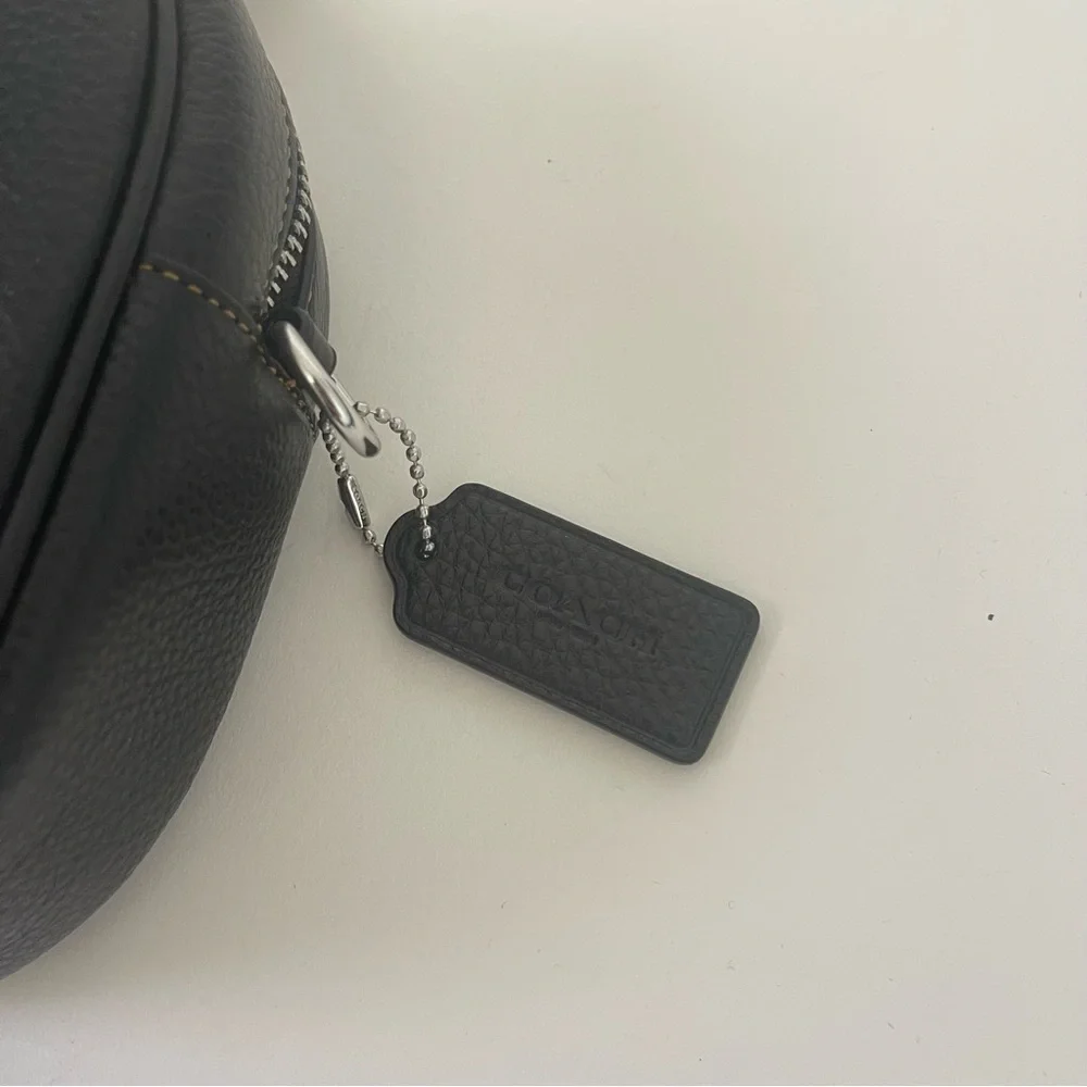 Coach Jamie Camera Bag With Happy Dog In Silver & Black Multi Color- New W/ Tag - Picture 13 of 16